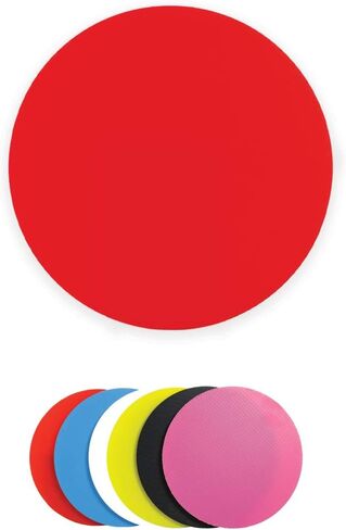 10 Pack Round Cake Boards 6 inch, 8 inch or 10 inch Multiple Colors, Reusable Corrugated Plastic (White, 10) in Kuwait