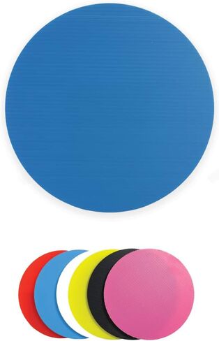 10 Pack Round Cake Boards 6 inch, 8 inch or 10 inch Multiple Colors, Reusable Corrugated Plastic (White, 10) in Kuwait