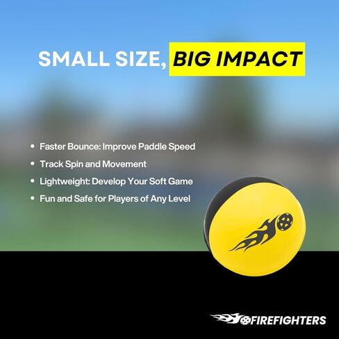 Moment Pickleblasters | Mini Pickleball Practice Balls - Ideal for Indoor and Outdoor Training, Includes 12 Lightweight Mini-Training Balls in Saudi Arabia