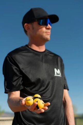 Moment Pickleblasters | Mini Pickleball Practice Balls - Ideal for Indoor and Outdoor Training, Includes 12 Lightweight Mini-Training Balls in Saudi Arabia