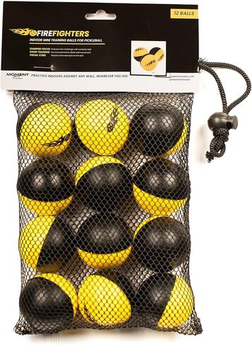 Moment Pickleblasters | Mini Pickleball Practice Balls - Ideal for Indoor and Outdoor Training, Includes 12 Lightweight Mini-Training Balls in Saudi Arabia