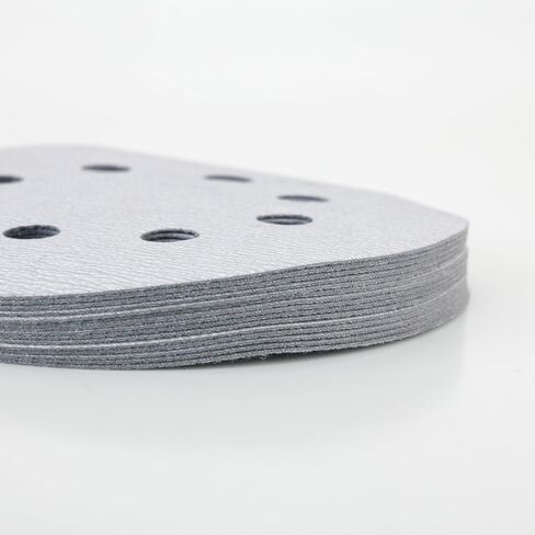 Sanding Discs 5 Inch 8 Hole Sandpaper for Random Orbital Sander, Universal Orbit Sander Paper for Polishing/Grinding (30) in Saudi Arabia