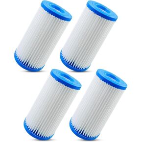 4 PCS Micron Cartridge Fit for Canister Filters and Polishing Internal Canister Filter ML90770, Replaces PA0140, for Whole House Water Filtration Systems