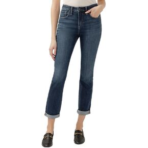 Silver Jeans Co. Women's Beau High Rise Slim Leg Jeans