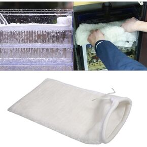Tnfeeon Aquarium Filter Bag, Filter Media Drawstring Bags Reusable Fish Charcoal Filter Bag Filtration Marine Sump Filter Cotton Bag