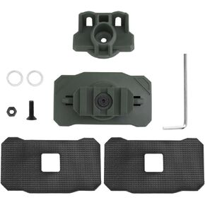 Portable Helmet Flashlight Adapter Mount Flashlight Bracket