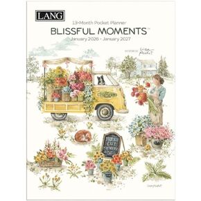 Lang, Blissful Moments Monthly 2026 Pocket Planner
