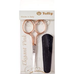 شركة Tulip Needle Company TIC-001E Tulip Tulip Curved Scissors-W/GHEATH