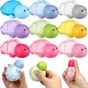 12 PCS Turtle Turtle Calls Turtle Turtle Taving Colk Complet Squeeze Squeeze Enport Enporivation Gifts للموظفين البالغين أخصائي التواصل الاجتماعي التوعية بمستلزمات عيد الميلاد