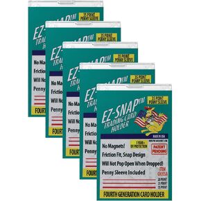 5-COUNT PRO-MOLD 35PT EZ-SNAP تداول حاملات يحملون بطاقة UV CARTER CARTER CH35SA