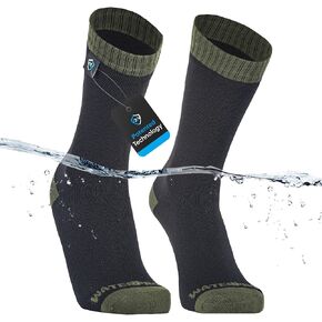 DexShell Waterproof Socks Hiking Trekking Outdoor Sports For Men and Women Mid Calf Coolmax Cushioned Unisex