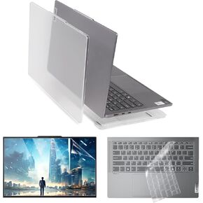 Immoenuc 4-in-1 CASTOP LAPTOP تم تعيينه لـ LENOVO 2024/2023 IDEAPAD PRO 5 14 بوصة شاشة نموذج الحماية