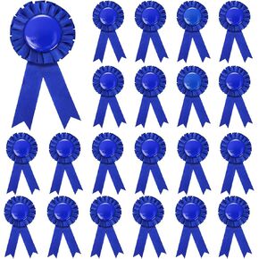 نيكونوم 20 PCS شرائط جائزة فارغة ، أشرطة جائزة Blue DIY SATILIN