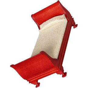 COHEALI Dollhouse Bed Wooden Dollhouse Furniture 1 12 Scale Wooden Dollhouse Furniture Doll House assesseries Furniture Miniature Mini