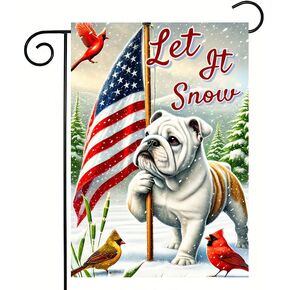 Winter Garden Flag 12x18 In Double Sided Small Vertical Winter Raccoon Garden Flag Yard House with Winter Outside Outdoor Decoration Banner