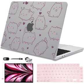 متوافق مع MacBook Air 13.6 بوصة Case 2025 2024 2023 2022 الإصدار M4 A3240 M3 A3113 M2 A2681 ، غطاء قشرة بلاستيكية مطبوعة من غاري مكافحة الفصح