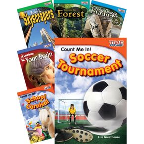 Teacher Created Materials - TIME for Kids Informational Text: STEM Collection - 10 Book Set - Grade 2 - Guided Reading Level J - M