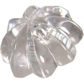 Hillman 54092 Clear Bud Mirror Rosettes 3/16-Inch Shank, 20-Pack