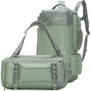 50L Extra Large Gym Backpack for Men, Big Gym Bag with Shoes Compartment, Waterproof Heavy Duty Duffel Bags, Men's Workout Backpacks for Outdoor Sport,Hiking,Camping,Travel