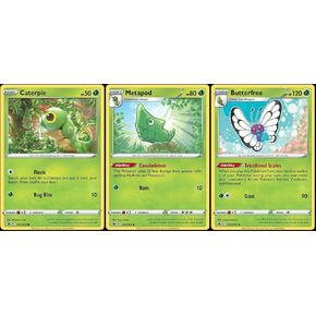 Butterfree 003/264 - Fusion Strike - Rare - Pokemon Evolution 3 Card Lot - المرحلة 2