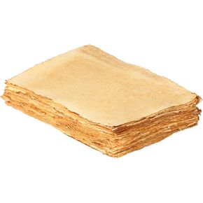 ورقة Deckle Edge اليدوية 12 × 9 بوصات ، و 200 ورقة قطنية معاد تدويرها GSM ، وحزمة من 50 ورقة - مثالية للألوان المائية ، والرسم ، والخط