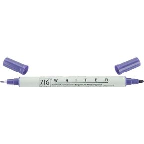 Zig MS6600-080 كاتب نظام الذاكرة Dual Tip Tip ، Violet Pure