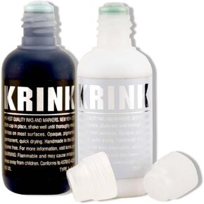 Krink K-60 بالأبيض والأسود set-2pc