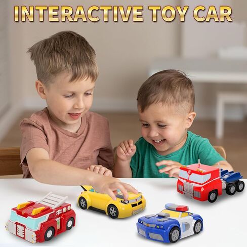 YOLOPARK Transformer Toys Optimus Prime Toy Car，4.72 Inch No Converting Transformers Rescue Bots Cars,Friction Powered Cars Gifts for Toddler Boys and Girls Age 3 4 5 6 7 8 Year 0ld in Saudi Arabia