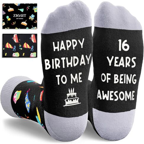 Zmart 13th Birthday Gifts Ideas for Boys - Socks for 13 Year Old Boys Girls, Gifts for Teen Boys Girls Age 13 in Saudi Arabia