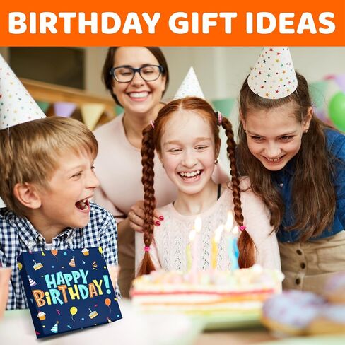 HAPPYPOP 7th Birthday Gifts Socks Ideas - Seven Year Old Gifts for Kids in Birthday Gift Box, Presents for 7 Year Olds with Greeting Card, Gifts for Boys Girls Age 7 in Saudi Arabia