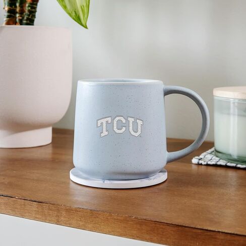 Rico Industries NCAA Missouri Tigers Sand 16oz Ceramic Taper Mug in Saudi Arabia