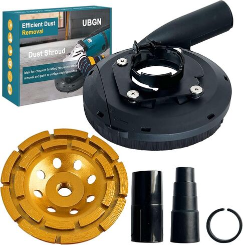 2 Pcs Diamond Concrete Grinding Wheel 4 1/2 inch, Angle Grinder Cup Wheels for Polishing and Cleaning Stone Concrete Surface, Granite, Cement, Marble, Rock, Thinset Removing in Saudi Arabia