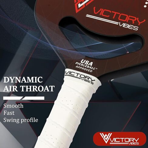 Pictory Vibes Pickleball Paddlles - Pickleball Paddles Made Carbon Fiber زادت مع لقطات دقيقة ، عسل Polypropylen in Saudi Arabia