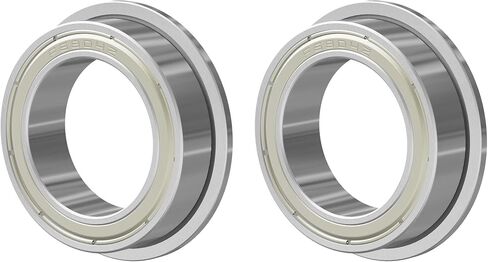MF83ZZ Flange Ball Bearing 3×8×3mm Double Metal Shielded Flanged Bearing Chrome Steel ABEC-1(P0) Z2 Miniature Deep Groove Ball Bearing for Industrial Machine, Power Tools in Saudi Arabia