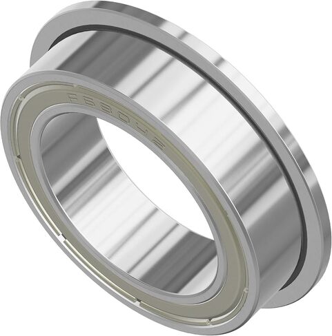 MF83ZZ Flange Ball Bearing 3×8×3mm Double Metal Shielded Flanged Bearing Chrome Steel ABEC-1(P0) Z2 Miniature Deep Groove Ball Bearing for Industrial Machine, Power Tools in Saudi Arabia