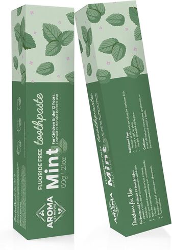 | Premium Fluoride-Free Toothpaste | Fights Plaque, freshens Breath | SLS Free, Cruelty-Free, NO Artificial Flavors (Watermelon) in Saudi Arabia