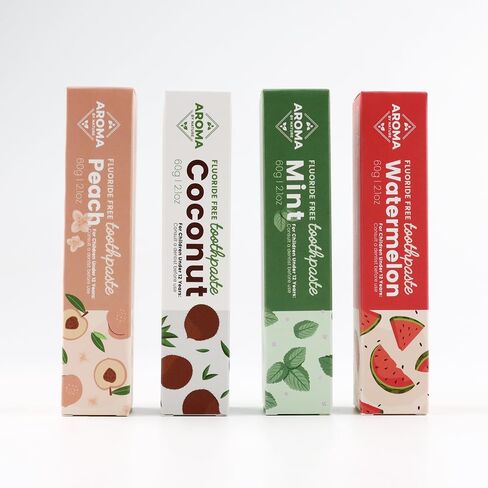 | Premium Fluoride-Free Toothpaste | Fights Plaque, freshens Breath | SLS Free, Cruelty-Free, NO Artificial Flavors (Watermelon) in Saudi Arabia