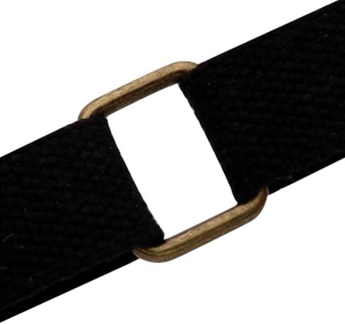 BIKICOCO Metal Rectangle Ring Buckles Square Strap Webbing Belt Rings for Bag Purse Non Welded 1 x 3/4 Inch in Saudi Arabia