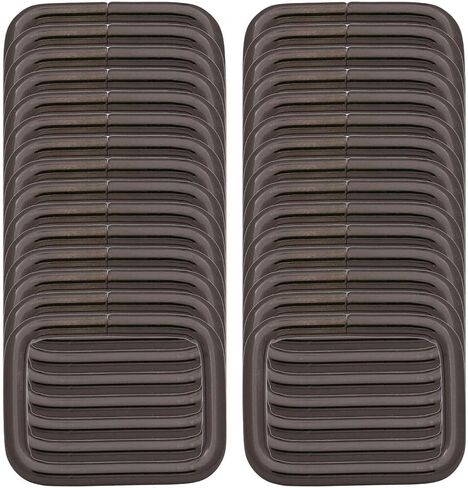 BIKICOCO Metal Rectangle Ring Buckles Square Strap Webbing Belt Rings for Bag Purse Non Welded 1 x 3/4 Inch in Saudi Arabia