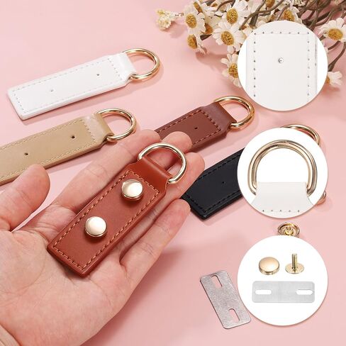 uxcell D-Ring Buckle, Leather Purse Clasp Wallet Hanging Buckle for Making Handbag in Saudi Arabia