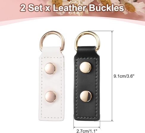 uxcell D-Ring Buckle, Leather Purse Clasp Wallet Hanging Buckle for Making Handbag in Saudi Arabia