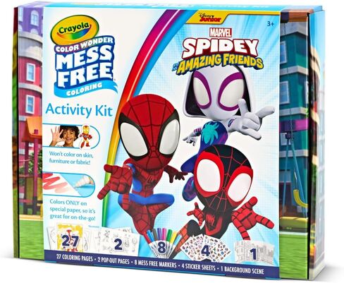 Crayola Color Wonder Gabby's Dollhouse Activity Kit, Mess Free Coloring Set for Toddlers, Toys & Holiday Gifts for Girls & Boys, 3+ in Saudi Arabia