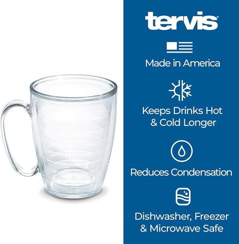 Tervis Live to Dance Made in USA Double Walled Insulated Tumbler Cup Keeps Drinks Cold & Hot, 24oz - Fuchsia Lid, Sequins in Kuwait
