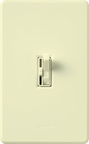 Lutron Toggler Quiet 3-Speed Slide-To-Off Fan Control, 1.5-Amp, Single-Pole/3-Way, AYFSQ-F-WH, White in Saudi Arabia