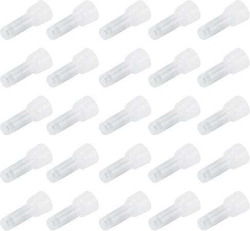 Closed End, 1000Pcs Closed End Terminal Transparent Nylon Crimping Wire Cable Connector Kits Terminals, Industrial & Scientific (CE2) in Kuwait