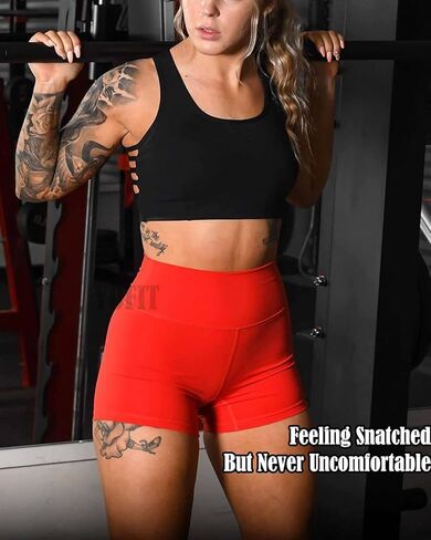 Scrunch Butt Lifting Shorts for Women Gym Workout Spandex Booty Shorts Yoga Pole Dance Fitness Black S in Saudi Arabia