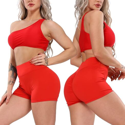 Scrunch Butt Lifting Shorts for Women Gym Workout Spandex Booty Shorts Yoga Pole Dance Fitness Black S in Saudi Arabia
