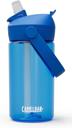 CamelBak Thrive Flip Straw Kids 14oz Water Bottle with Tritan Renew – Easy Carry - Straw Top, Friendly Forest in Kuwait