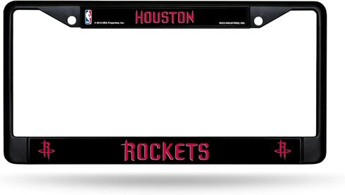 Rico Industries NBA Basketball Orlando Magic Black Chrome Frame with Decal Inserts 12" x 6" Car/Truck Auto Accessory in Kuwait