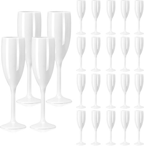 Champagne Flute Acrylic Champagne Glasses Wedding Toasting Champagne Flute Goblet Plastic Reusable Unbreakable Champagne Cups for Bachelorette Wedding Bridal Shower Party (Pink, 10) in Saudi Arabia